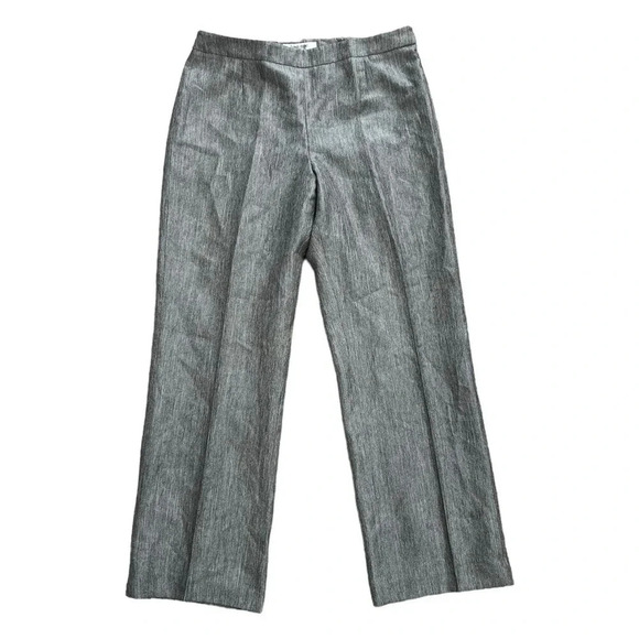Jones Studio Gray Houndstooth Trousers 12 - Picture 1 of 3